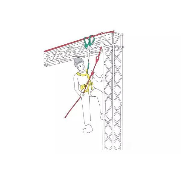 Durable Sea Towing 8 Strand White 48mm Polpropylene Monofilament Crossing Laid with rope noose 2 sides