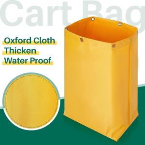 Cheap Janitorial Cart Bag Waterproof High Capacity Thickened Housekeeping Commercial Janitorial Cleaning Cart Bag for sale