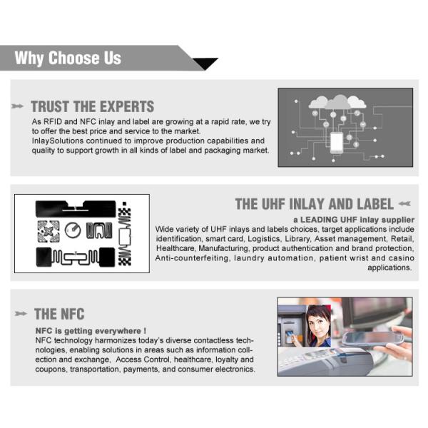 Custom Print NFC Smart Label 13.56MHZ NFC Custom Stickers Contactless