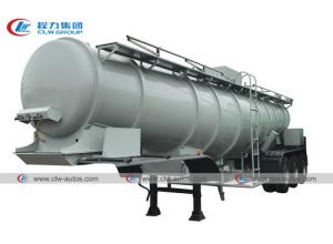 Cheap 3 Axle 19M3 21M3 V Type Concentrated Sulfuric Acid Transport Trailer for sale
