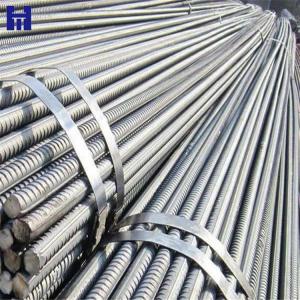 China Large Stock Steel Reinforcement Bars Hot Ribbed HRB400 10mm / 12mm / 16mm on sale
