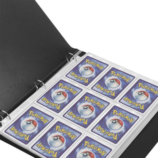 Pokemon Photo Trading Card Sleeve 3 Ring Binder 4 Pockets personalised