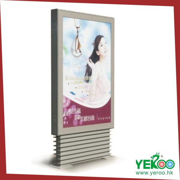 Quality LED Light Source Display Rotatable Rounded Advertising Scrolling Light Box wholesale