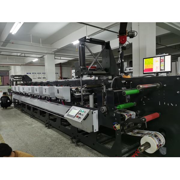 Roll To Roll Flexo Printing Machine Servo Motor Controlled