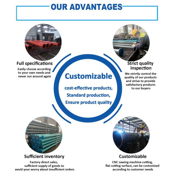 DIN Rubber Lined Steel Pipe With Excellent Abrasion Resistance