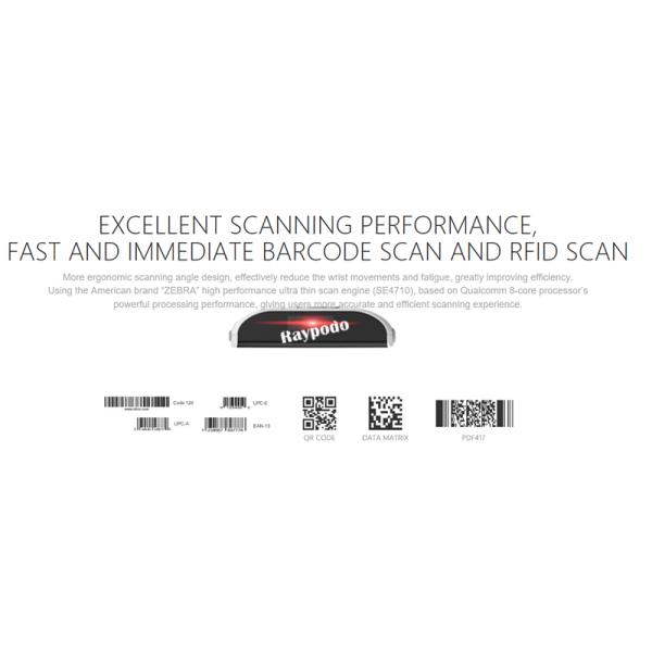 RFID Data Collector Personal Digital Assistant With Android Operating System