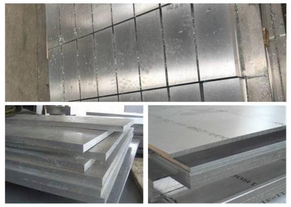 Quality Foam Molding 7075 Aluminum Plate , T7651 6 Gauge Aluminum Sheet AlZn5.5MgCu wholesale