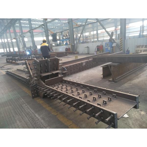 Prefabricated Steel Structural Members Fabrication ISO 9001 2015 Approved