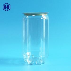 Cheap Food Grade Plastic Coke Can Low Barrier Clear Round Plastic Tubs for sale