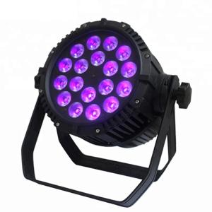 Buy cheap 18x10w LED Par Wash Lights , 4in1 DMX512 Outdoor LED Par Lights For TV Studio from wholesalers