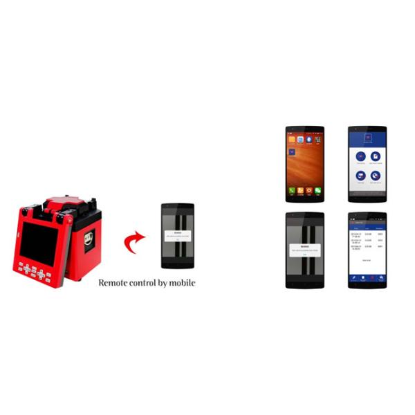 Hy-68 fusion splicer machine with low price fusion splicing machine yellow and red color