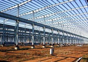China Pre Built Steel Buildings Portal Frame Structure Factory Buildings Construction on sale