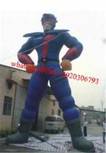 Cheap Custom-Made-Superman-Inflatable-Cartoon-Character-for-Show inflatable characters for advertising for sale