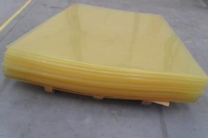 Cheap Elastic Industrial Polyurethane Rubber Sheet , Abrasion Resistant PU Wear Plate for sale