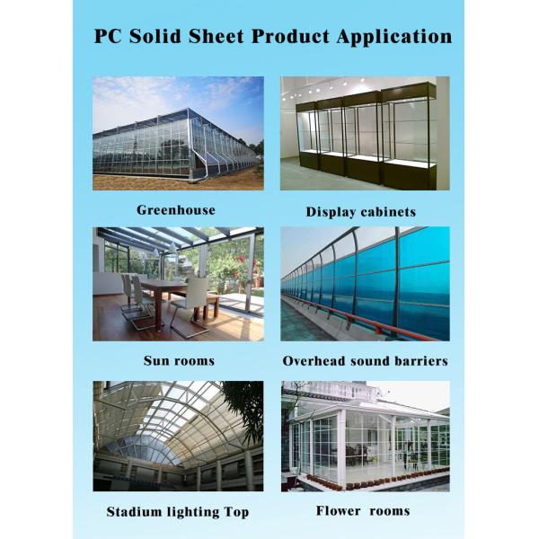 5mm Clear Solid Polycarbonate Sheet Cut To Size