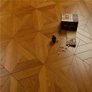 China Engineered Wood Flooring Type Parquet Wood Flooring in Antiqued Mable Teak Oak Walnut on sale
