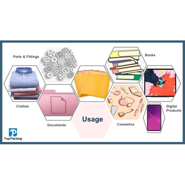 120 Micron Tape Width 40mm Bubble Wrap Packaging Bag