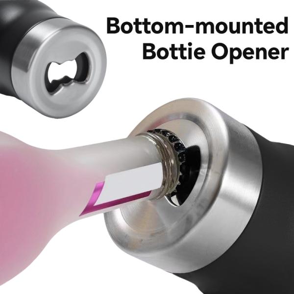 Customized Insulated Skinny Double Walled Stainless Steel Cup Holder Metal Beer Can Holder For Slim Beer Eco Friendly Stylish And Elegant