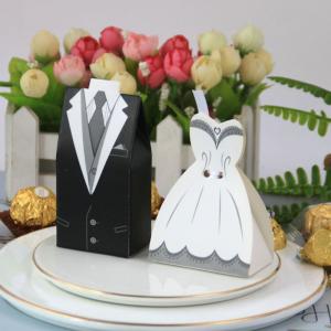 Cheap Wedding Dress Packing Food Packaging Paper Box For Chocolate Cracker 10*5*3cm for sale