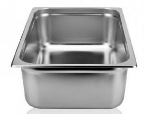 Cheap Stainless Steel Cookwares For Kitchen Full Size GN Food Pan 530×327×100×0.7mm for sale