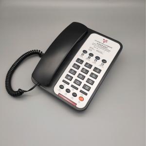 Cheap OEM ODM Desktop Phone Hotel Guest Room Supplies Black for sale