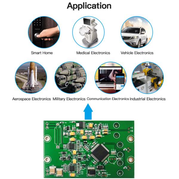 High TG Prototype Fr4 PCB Fabrication HASL For Electronics Components 3