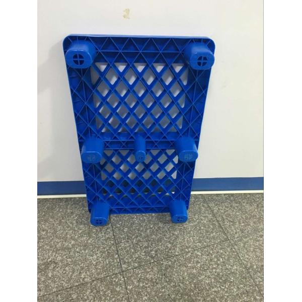 1000 * 600 * 140 Semi HDPE Plastic Pallets , Plastic Pallet Deck Dents Resistant