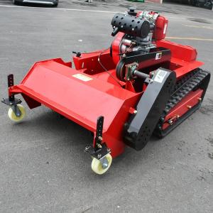 Cheap Garden Grass Cutting Machine Flail Lawn Mower Orchard Crawler RC Lawn Mower Tractor for sale