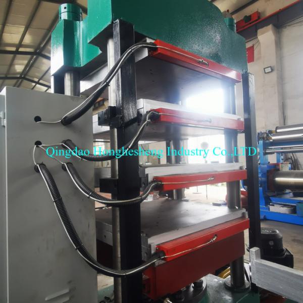 Multi Layer Automatic Vulcanizing Machine With Push And Pull Die