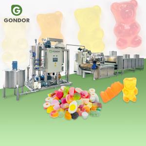 China Gummy Bear Deposit Production Hard Jelly Candy Make Machine Maquina Para Hacer Gomitas Bonbon Product Line on sale
