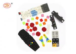 Cheap Silicon Rubber Keypads / Rubber Button Contact TV Remote Control for sale
