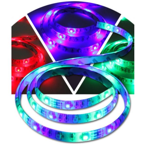 5V High Brightness Waterproof LED Strip Lights 60lights/M Rgb Three Color