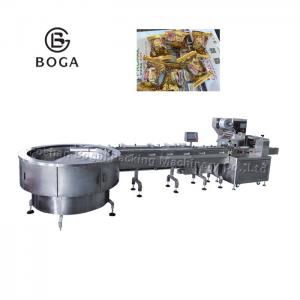 Cheap Dove wrap Candy Packaging Machine / Horizontal Wrapping Machine 2.4KW for sale