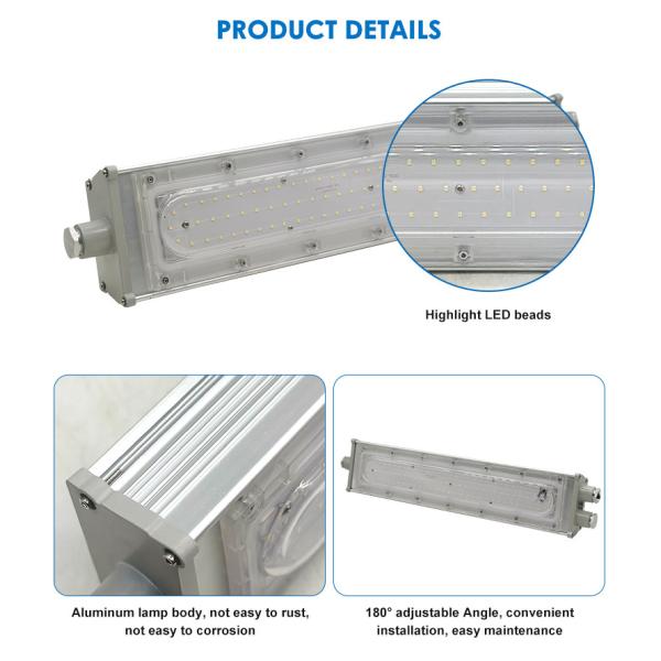 Outdoor Explosion Proof Linear Light Wall Mounted ODM