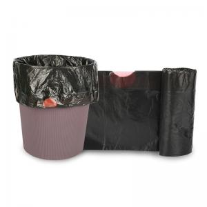 Cheap Custom Jumbo 55 Gallon Recyclable Garbage Bags Black Plastic LDPE for sale