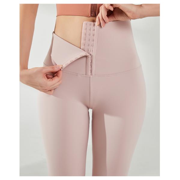 Adjustable Hook 100pcs High Waisted Seamless Workout Leggings ZHIHUI No See Through