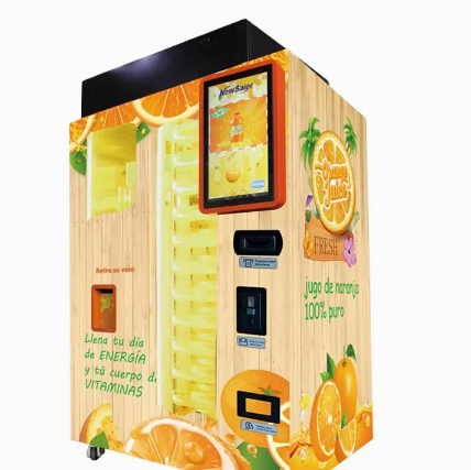 Customized Commercial Automatic Orange Juicer Machine Support Wifi And 4G