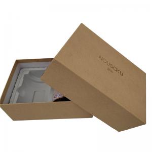 Cheap Golden Print Logo Velvet Packaging Box Rigid For Infant Formula for sale