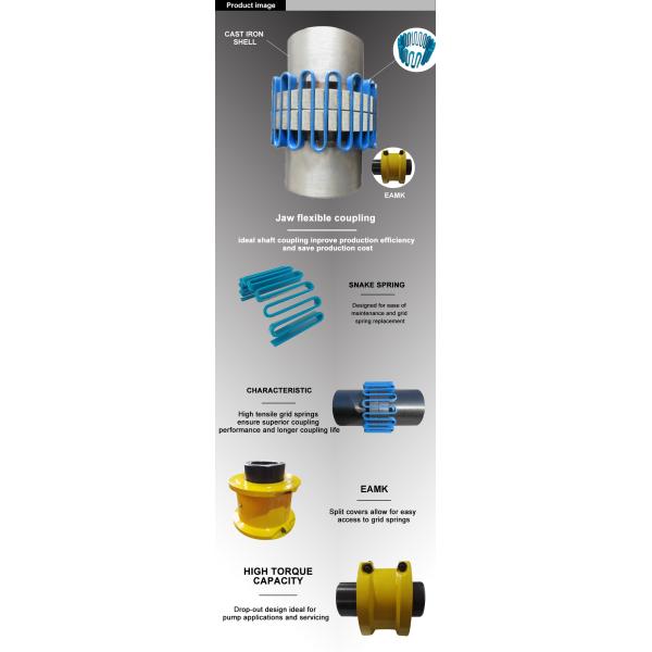 Steel Flexible Customized Taper Grid Coupling SAA Certified Security System