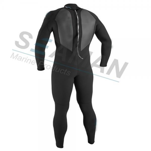 Quality Black Water Sports Equipment Wetsuits For Swimming / Surfing / Snorkeling wholesale