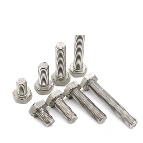 UNC DIN933 304 Stainless Steel Bolts A2-70 Fully Thread 50mm Hex Bolt