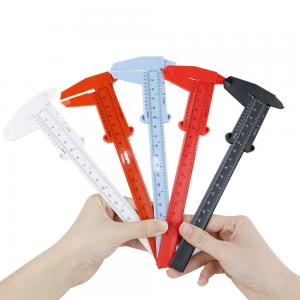 Cheap 0-150mm Measuring Ruler Double Foot Plastic Vernier Caliper for sale