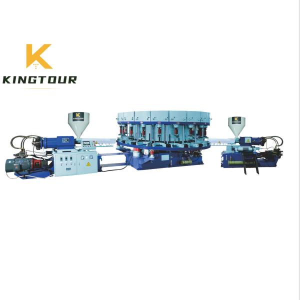 Rotary Automatic Shoe Making Machine 16 Station 1 Color Shoe Injection Machine