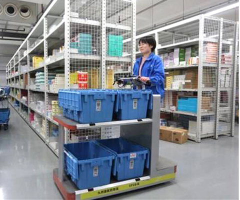 Stackable FIRST 60L PP Plastic Moving Totes Storage Crate with Attached Lid Container