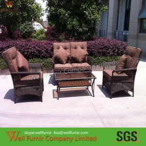 Cheap All-weather Wicker Conversation Set Supplier Rattan Furniture Manufacturer China WF-1005 for sale