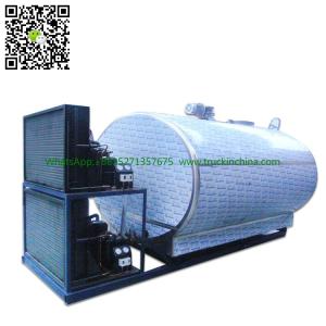 Buy cheap Stainless steel Milk Cooling Tank Body For Lorry Trucks 8CBM- 25CBM from wholesalers