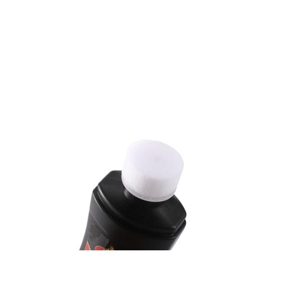 Premium Black Liquid Shoe Polish 75 Ml / 2.46 Fl. Oz. Instant Instant Leather Wax With Sponge Applicator Included