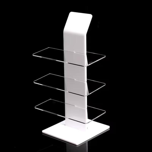 Wholesale Acrylic Sunglasses Display Stand Eyeglasses Showing Rack 3-layer POS Display Rack