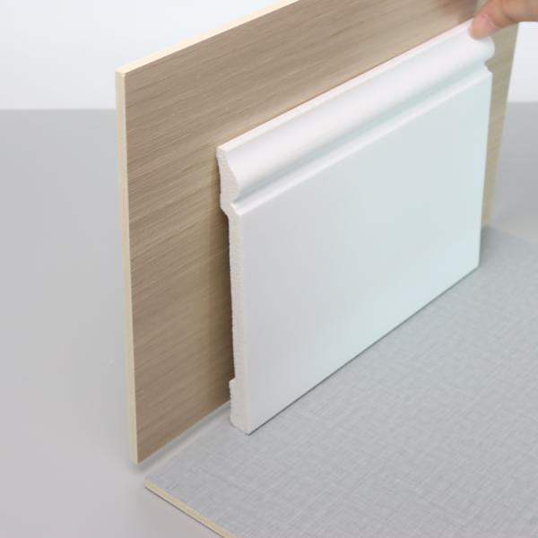 White Primed Ps Skirting Board Moulding Polystyrene For House