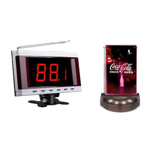 Cheap Flashing lights menu folder restaurant wireless restaurant wireless ordering system for sale